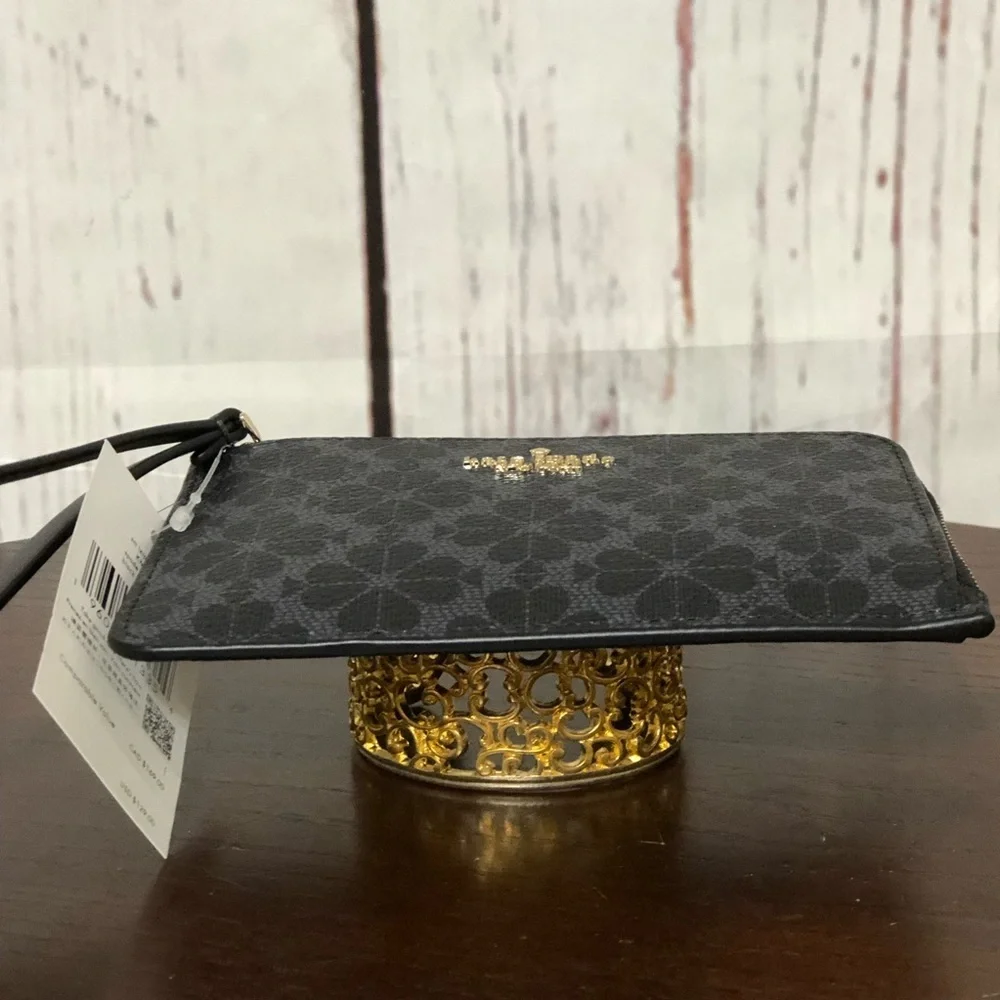 Kate Spade Black Wristlet